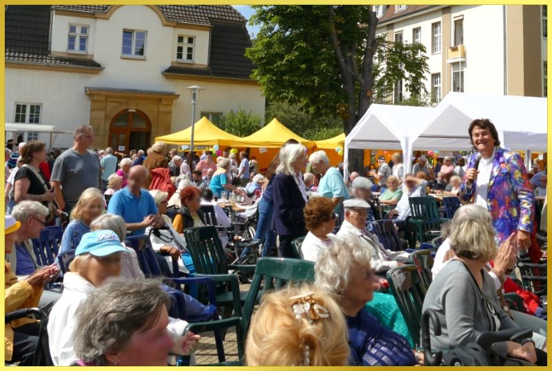 Annafest in Kln mit Schatzi am Mikro.